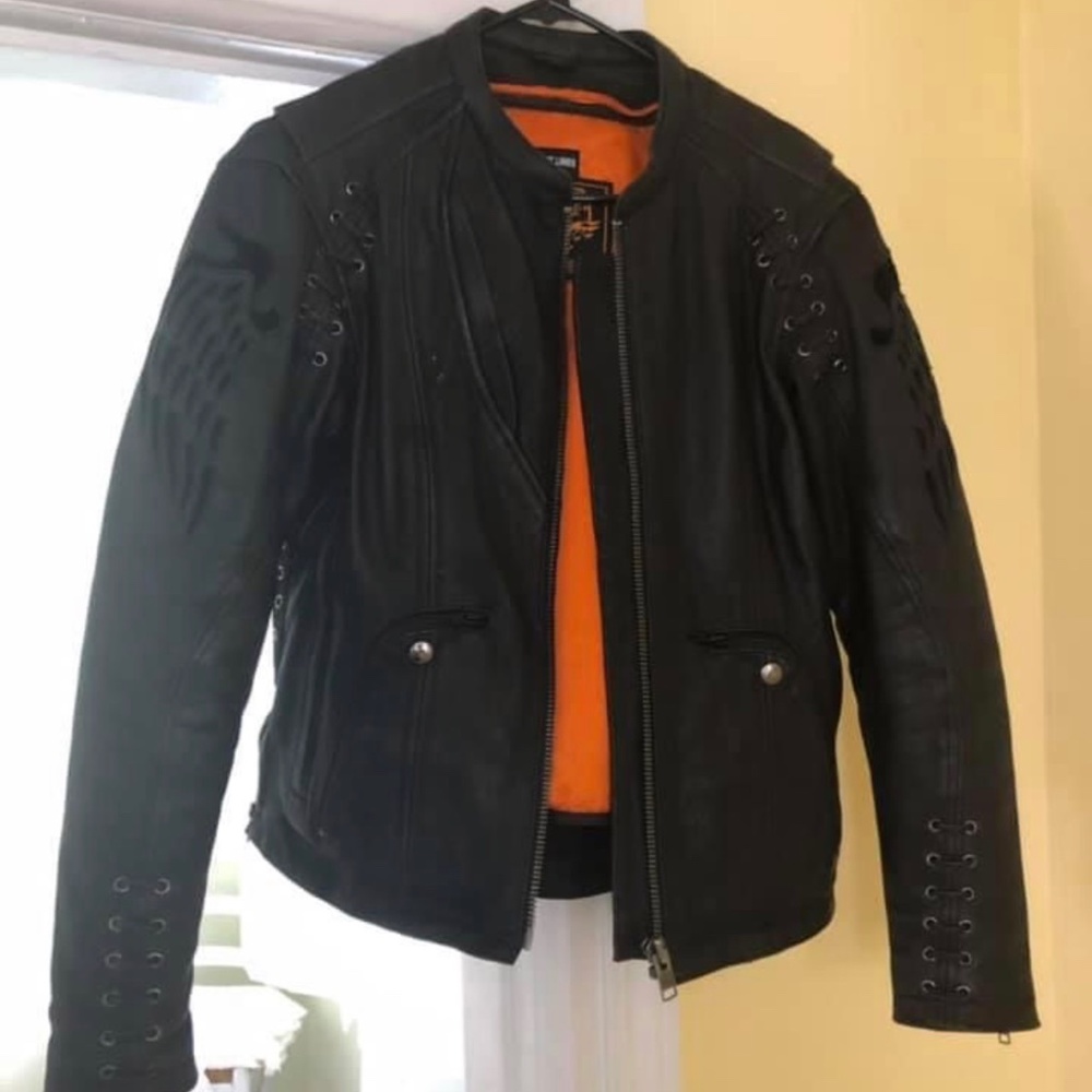 Milwaukee Leather coat and matching vest